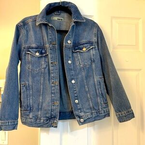 TOP SHOP DENIM JACKET LIKE NEW SIZE 2